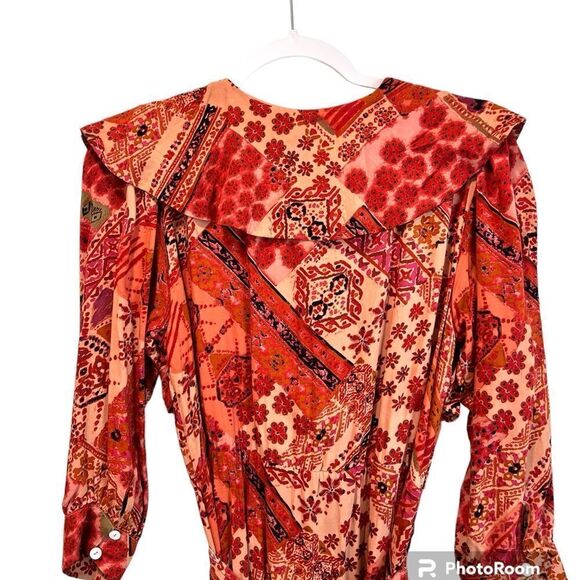 FREE PEOPLE Lennon Maxi Dress Size Small - Picture 5 of 9